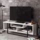 HANAH HOME TV komoda Asal, bela/crna - 875ZNA3045