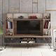 HANAH HOME TV komoda Lorenz, braon/crna - 875ZNA3054