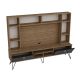 HANAH HOME TV komoda Lorenz, braon/crna - 875ZNA3054