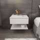 HANAH HOME Zidna noćna polica Vivid, bela - EP3057251