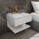 HANAH HOME Zidna noćna polica Vivid, bela - EP3057251