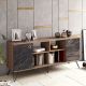 HANAH HOME Komoda Lorenz, braon/siva - 875ZNA3507