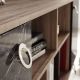 HANAH HOME Komoda Lorenz, braon/siva - 875ZNA3507