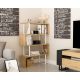 HANAH HOME Polica za knjige Adriana, bela/krem - 875ZNA3620