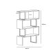 HANAH HOME Polica za knjige Adriana, crna/braon - 875ZNA3624