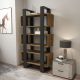 HANAH HOME Polica Reina, braon/antracit - EP3057326