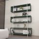 HANAH HOME Polica za knjige Bruti, zelena/bela - 875ZNA4512