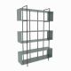 HANAH HOME Polica za knjige Bruti, zelena/crna - 875ZNA4514