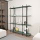 HANAH HOME Polica za knjige Moss, zelena/crna - 875ZNA4551