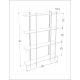 HANAH HOME Polica za knjige Moss, zelena/crna - 875ZNA4551