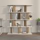 HANAH HOME Polica za knjige Grace, bela/krem - 875ZNA4618