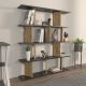 HANAH HOME Polica za knjige Grace, crna/krem - 875ZNA4619