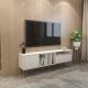 HANAH HOME TV komoda Mistico 180, bela/zlatna - 875ZNA5308