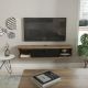HANAH HOME TV komoda Ibarra, crna/braon - EP3057344