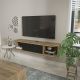 HANAH HOME TV komoda Ibarra, crna/braon - EP3057344