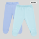 Mafimi Pamučne Pantalonice sa stopicom set od 2 - plava, aqva - P-1238