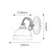 Rabalux Zidna lampa Flossi E27 1x MAX 40W bronzana (8811) - 8811