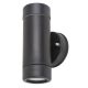 Rabalux Spoljna zidna rasveta Medina GU10 2X MAX 10W mat crno (8833) - 8833