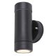 Rabalux Spoljna zidna rasveta Medina GU10 2X MAX 10W mat crno (8833) - 8833