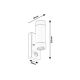 Rabalux Spoljna zidna rasveta Medina GU10 2X MAX 10W mat crno (8835) - 8835