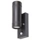 Rabalux Spoljna zidna rasveta Medina GU10 2X MAX 10W mat crno (8835) - 8835
