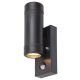 Rabalux Spoljna zidna rasveta Medina GU10 2X MAX 10W mat crno (8835) - 8835