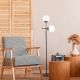 OPVIQ Podna lampa Mudoni MR-955-1, crna - EP3005749