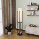 OPVIQ Podna lampa Shelf Lamp 8125, crna/bela - EP3005836