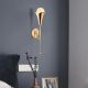 OPVIQ Zidna lampa Sarmal 3051, zlatna - EP3005875