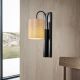OPVIQ Zidna lampa Baston 3461, crna/bež - EP3005896