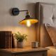 OPVIQ Zidna lampa Sağlam 3741, crna/zlatna - EP3006001