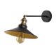OPVIQ Zidna lampa Sağlam 3741, crna/zlatna - EP3006001