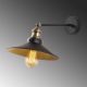 OPVIQ Zidna lampa Sağlam 3741, crna/zlatna - EP3006001
