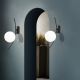 OPVIQ Zidna lampa Hilal 3821, crna/bela - EP3006028
