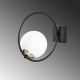 OPVIQ Zidna lampa Dolunay 3911, crna/bela - EP3006037