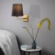 OPVIQ Zidna lampa Profil 4654, crna/zlatna - EP3006127