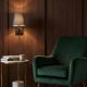 OPVIQ Zidna lampa Profil 4658, crna - EP3006154