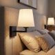 OPVIQ Zidna lampa Profil 4659, bela/crna - EP3006169