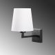 OPVIQ Zidna lampa Profil 4659, bela/crna - EP3006169