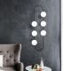 OPVIQ Zidna lampa Abaküs 4921, crna/bela - EP3006205