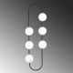 OPVIQ Zidna lampa Abaküs 4921, crna/bela - EP3006205