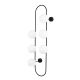 OPVIQ Zidna lampa Abaküs 4921, crna/bela - EP3006205