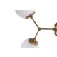 OPVIQ Zidna lampa Damar 6341, bela/zlatna - EP3006256