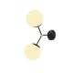 OPVIQ Zidna lampa Damar 6342, crna/bela - EP3006265