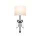 OPVIQ Zidna lampa Asaf 6982, crna/bela - EP3006334