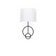 OPVIQ Zidna lampa Asaf 6983, crna/bela - EP3006343