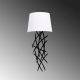 OPVIQ Zidna lampa Asaf 6988, crna/bela - EP3006373