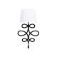 OPVIQ Zidna lampa Asaf 6990, crna/bela - EP3006382