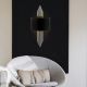 OPVIQ Zidna lampa 618 A, crna/srebrna - EP3006448