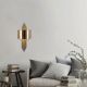 OPVIQ Zidna lampa 619 A, zlatna - EP3006457